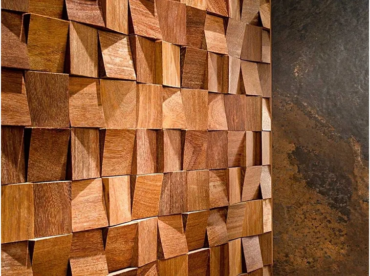 mosaici in legno