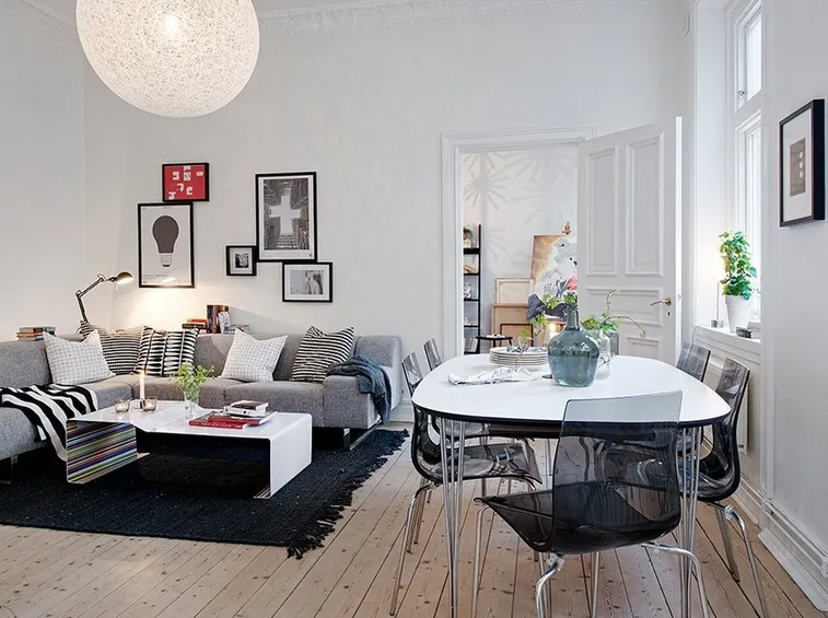 idea per soggiorno moderno open space