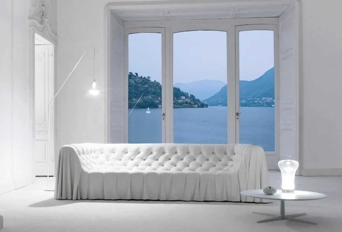 soggiorno bianco