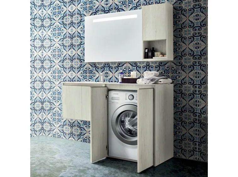 bagno con lavanderia