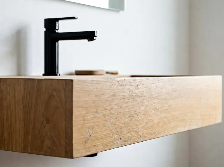 La diffusione dei lavabi in legno
