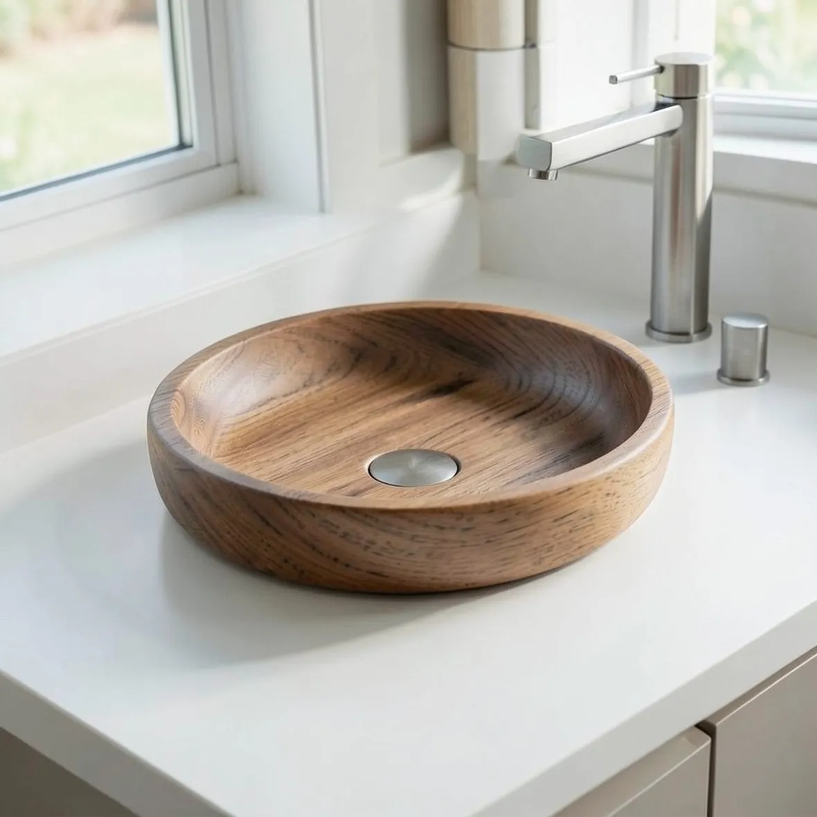 Le caratteristiche del lavabo in legno