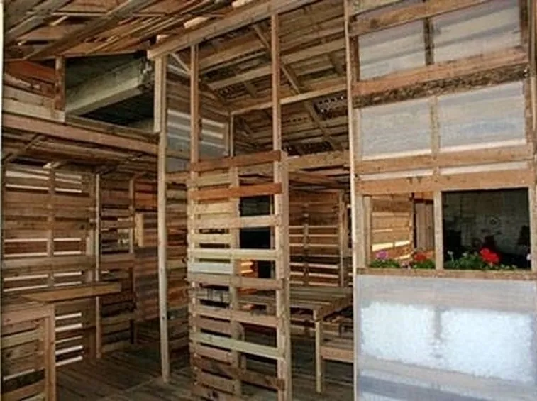 casa in pallet