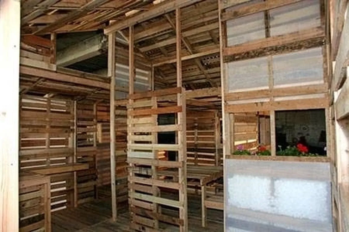 casa in pallet