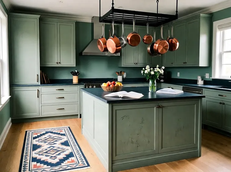 decorazione cucina in arte povera