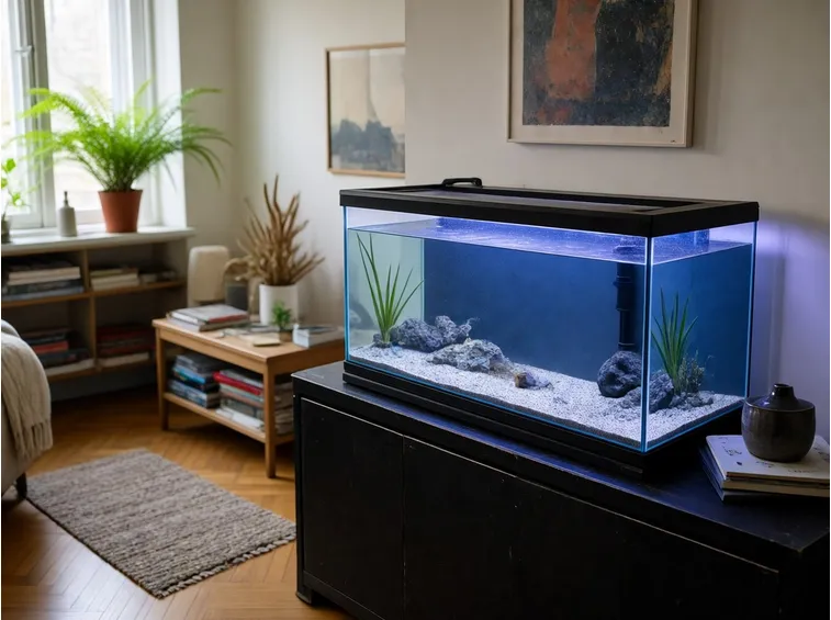 Acquario allestimento