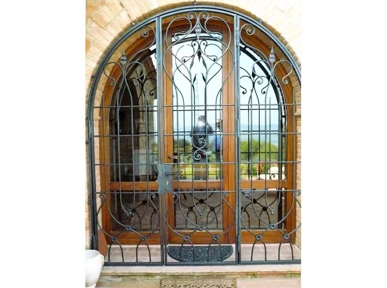 porte in ferro battuto