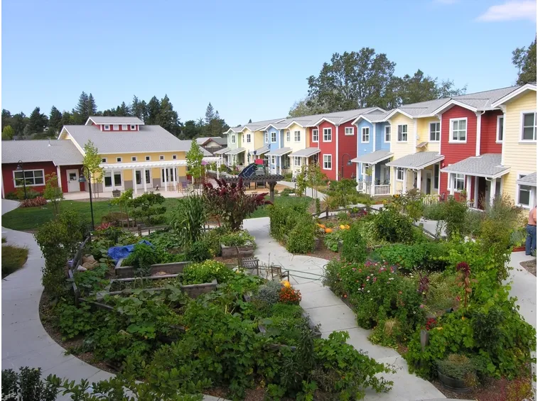 esempio di case in cohousing