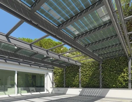 pergola fotovoltaica