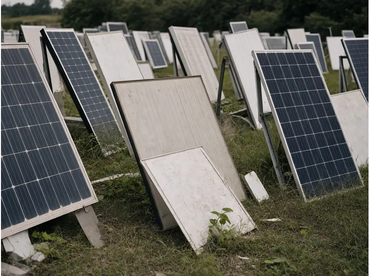 Smaltimento pannelli fotovoltaici