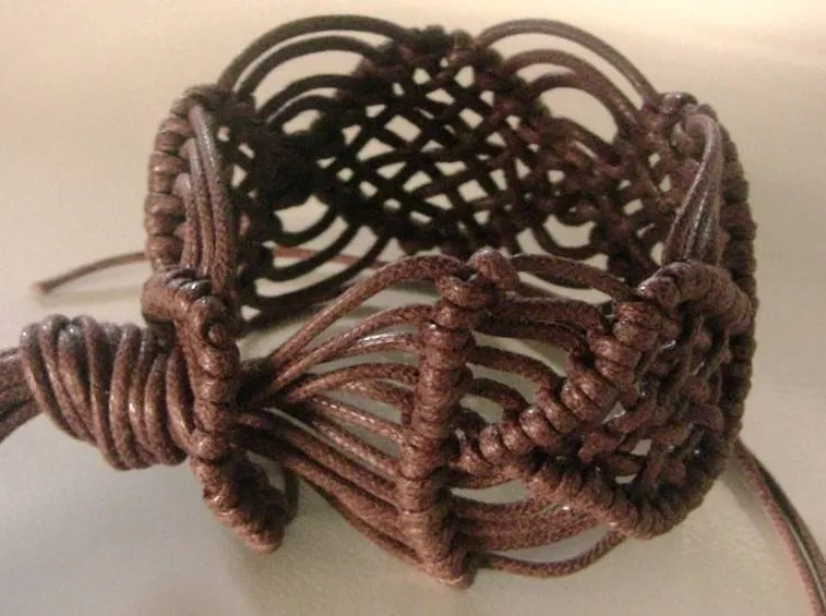 bracciale macrame