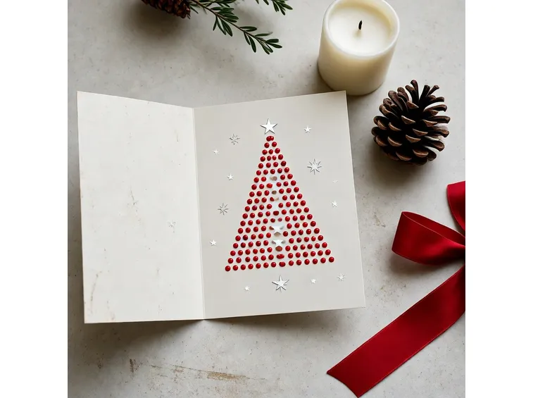 biglietto di Natale fai da te