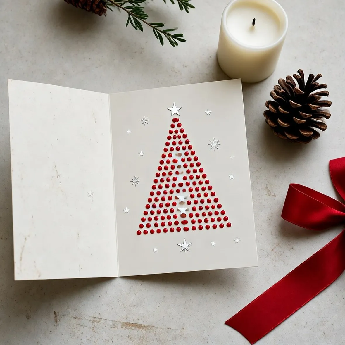 biglietto di Natale fai da te