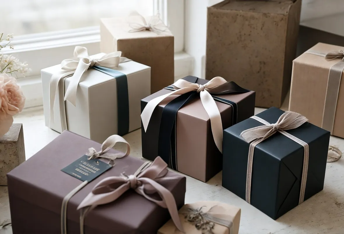 coccarde per pacchi regalo
