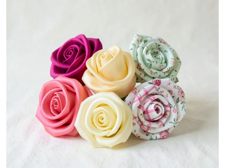 Come fare una rosa di stoffa
