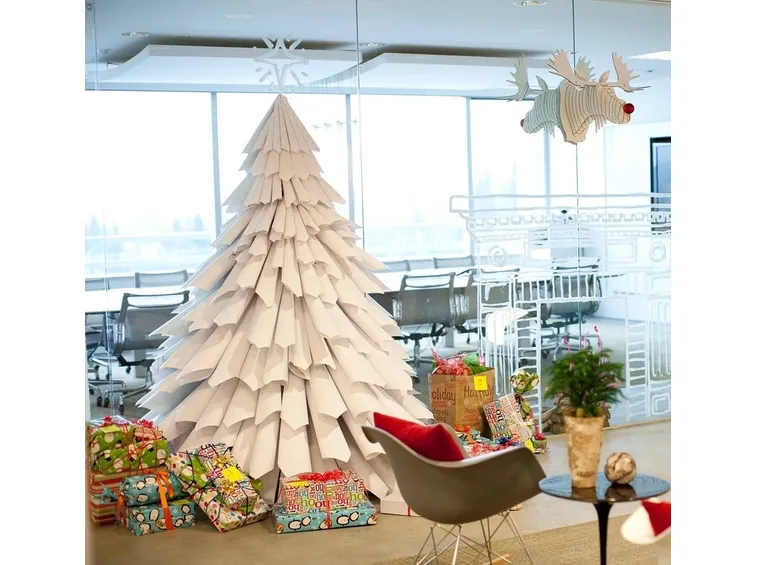 albero di carta