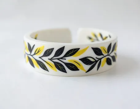 decoupage su plastica