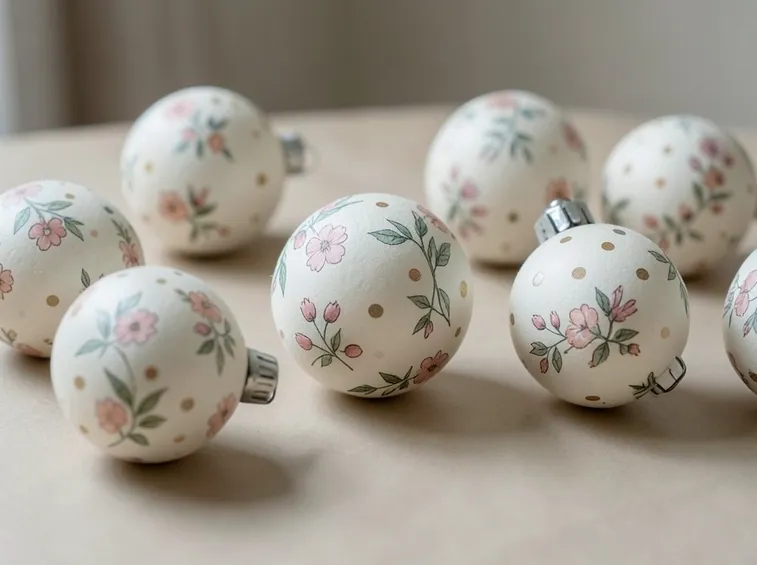 Palline di natale fai da te