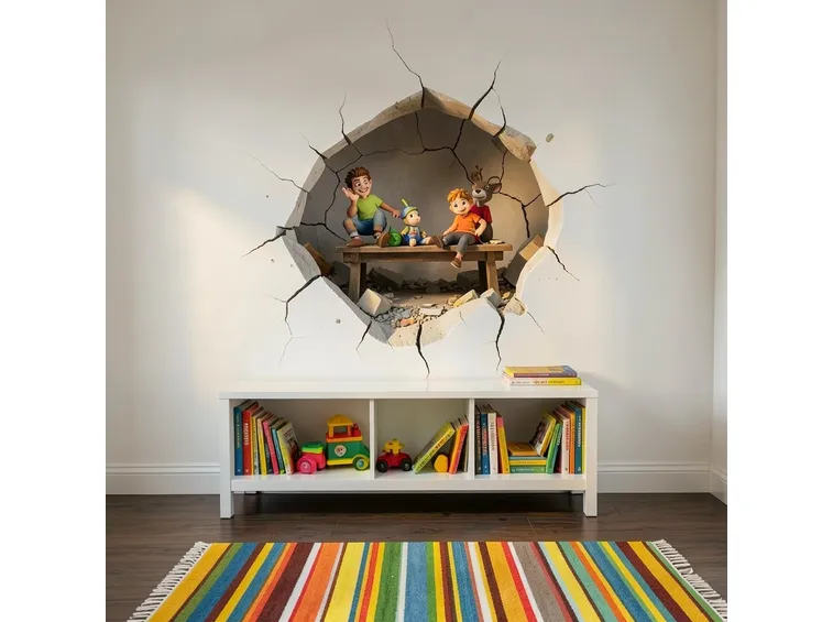stencil adesivo per bambini
