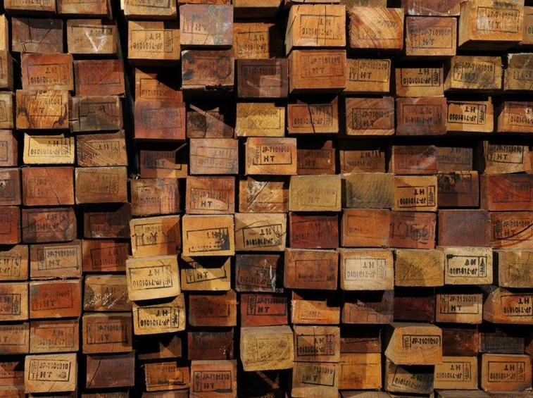 pezzi di legno