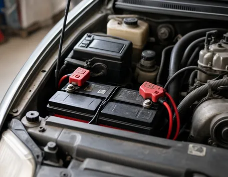 ricaricare la batteria dell'auto
