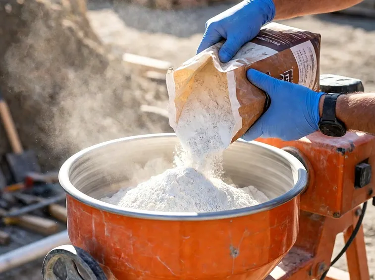 preparazione cemento