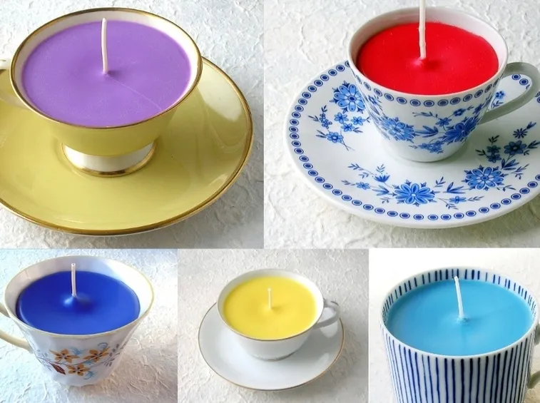 candele colorate
