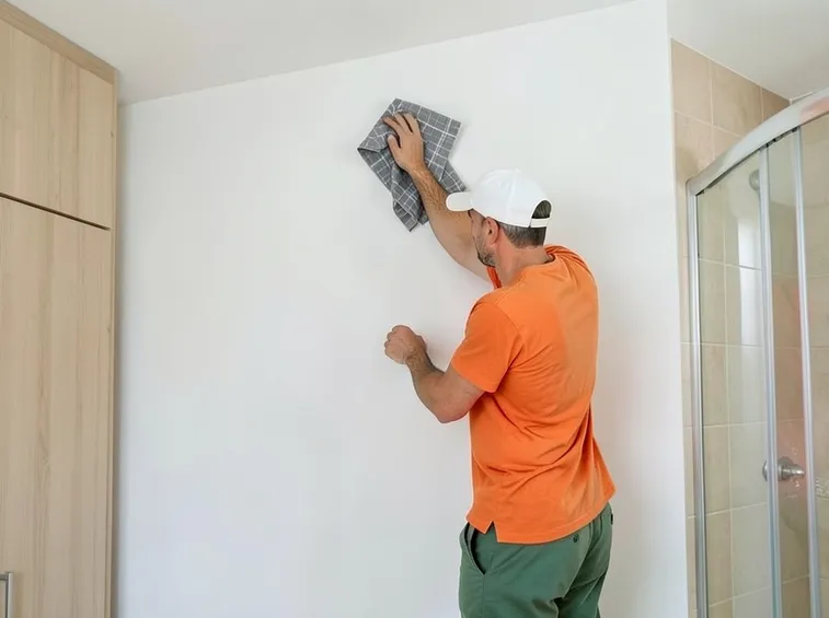 preparazione parete per applicare pittura antimuffa