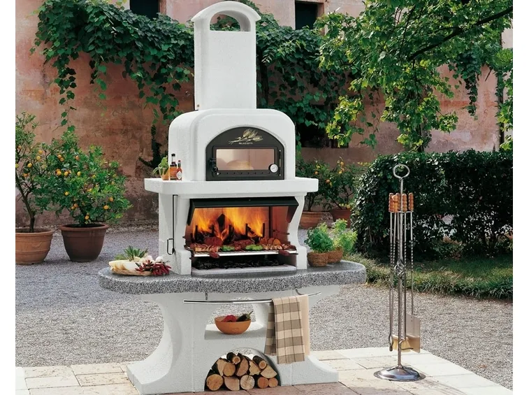 barbecue in muratura