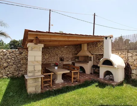 Cucina esterna attrezzata