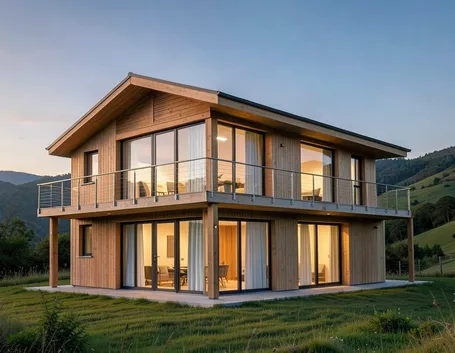 casa in legno