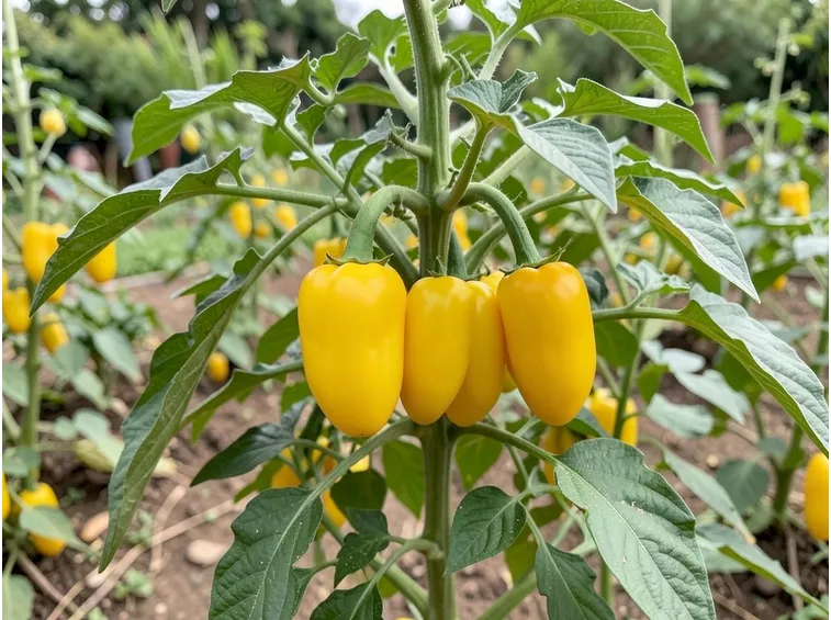 pianta di peperoni