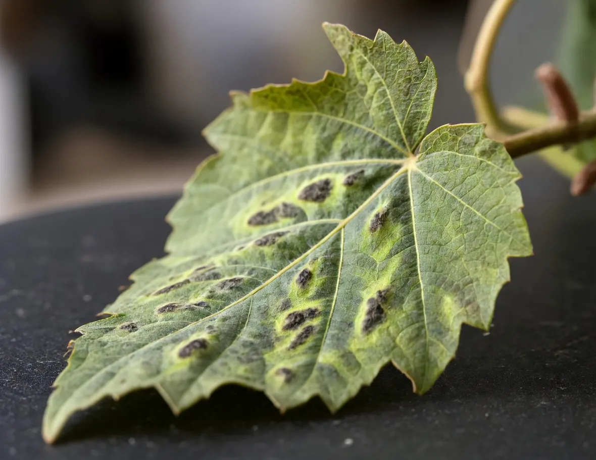 segni della peronospora