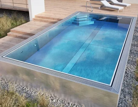 piscine acciaio