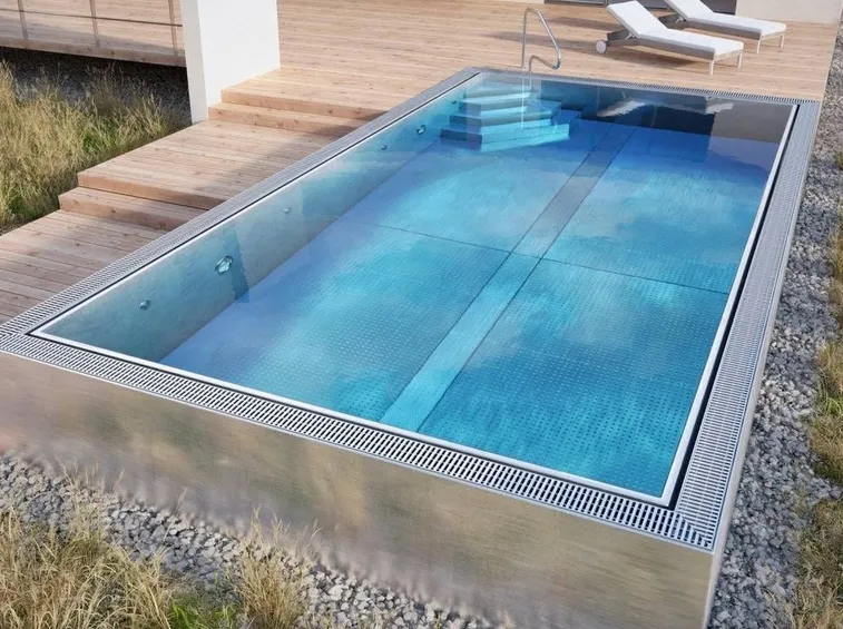 piscine acciaio