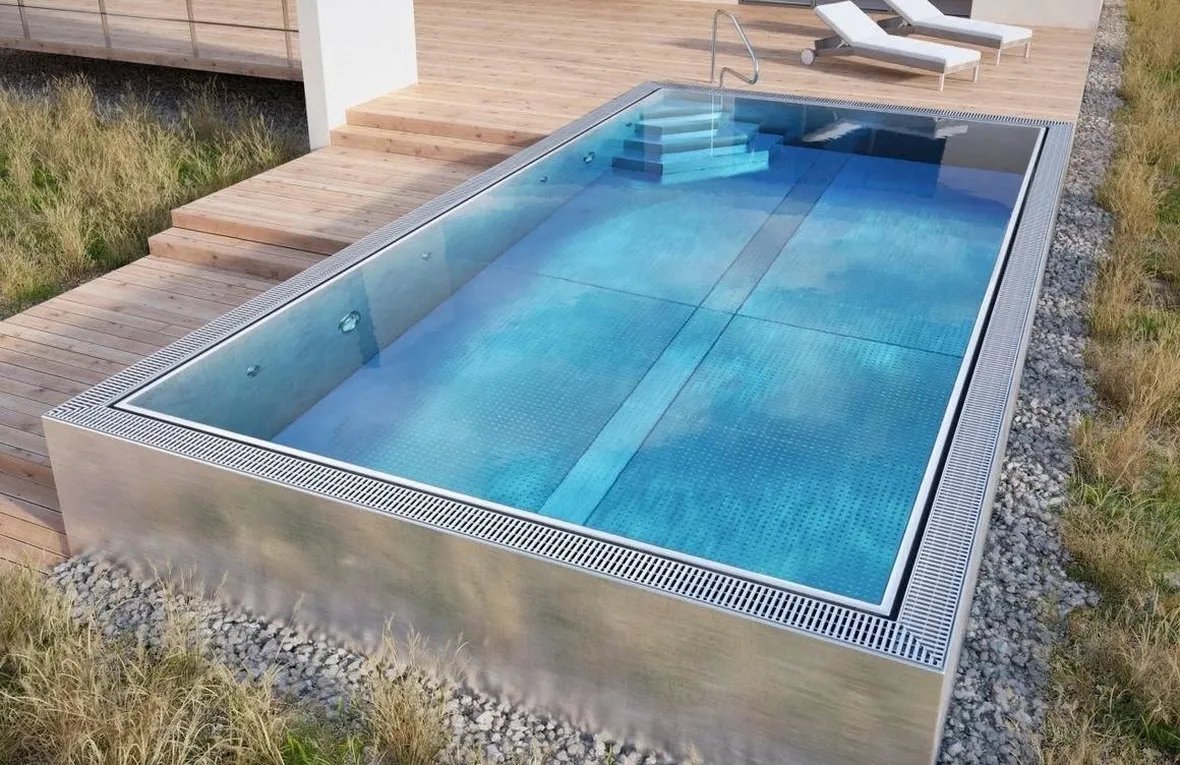piscine acciaio