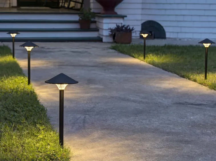 illuminazione del giardino