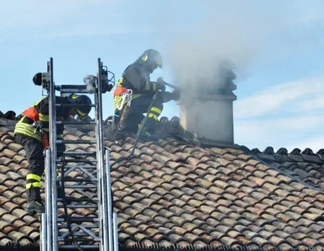 incendio canna fumaria