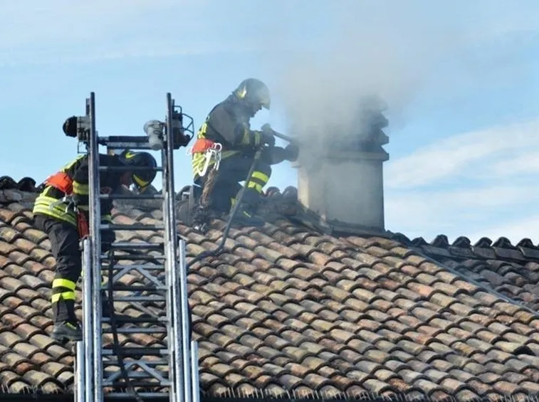 incendio canna fumaria