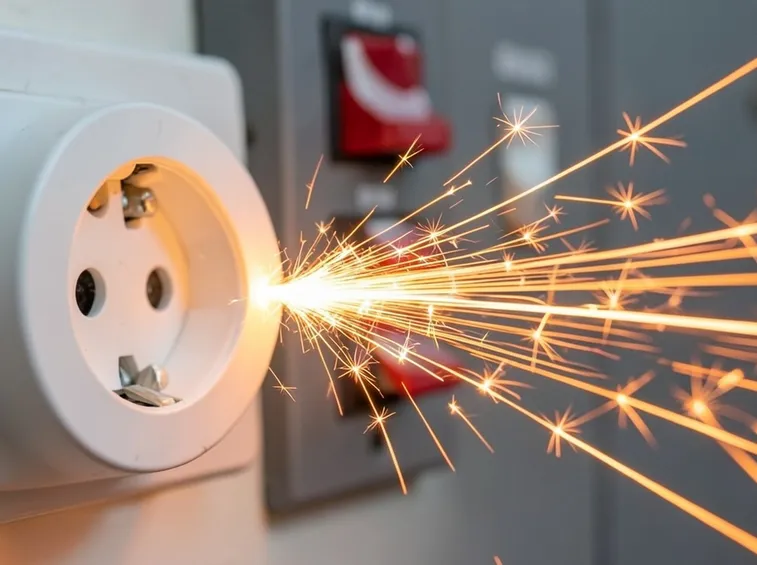 scintille su impianto elettrico