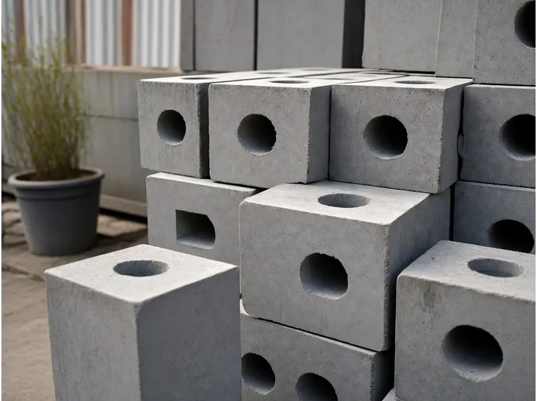 blocchi di calcestruzzo