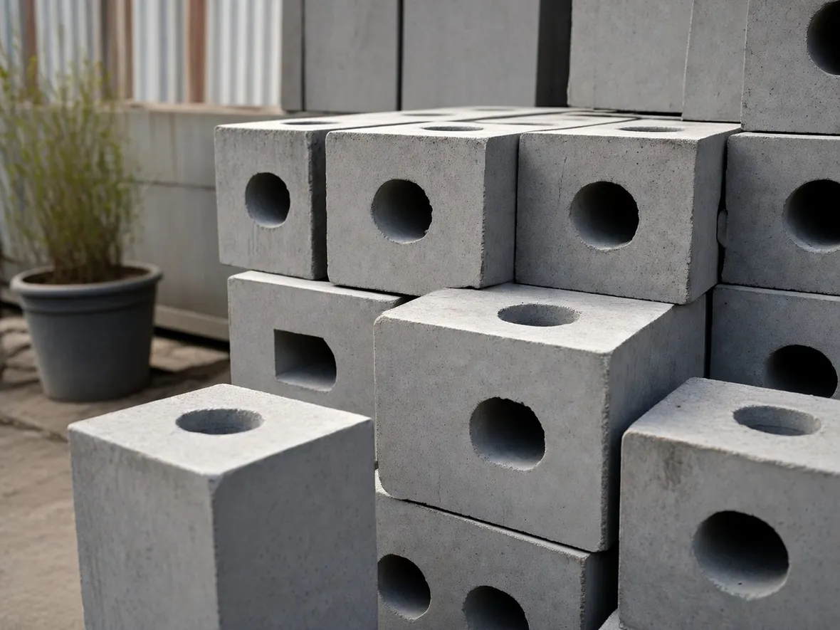 blocchi di calcestruzzo