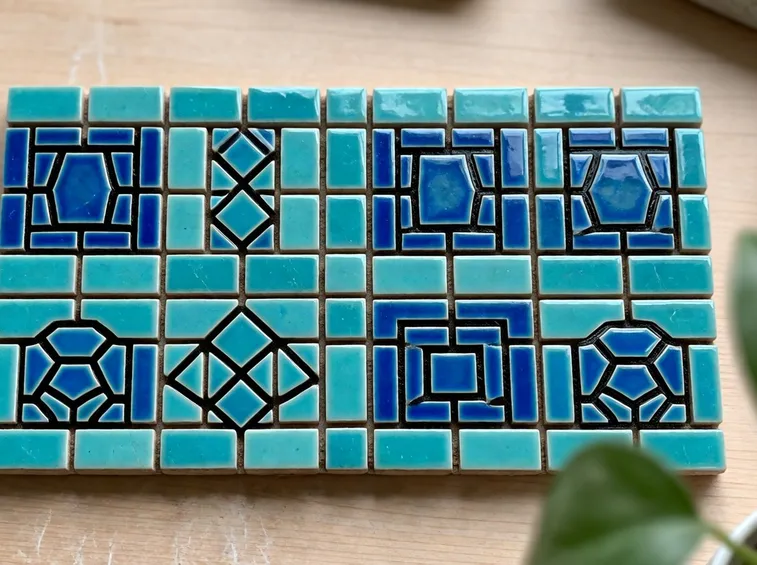 Esempio di impiego di tessere da mosaico fai da te