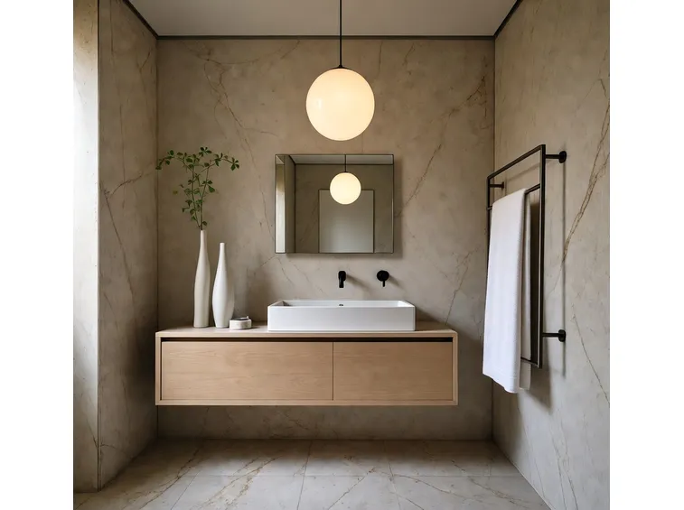 bagno in marmo