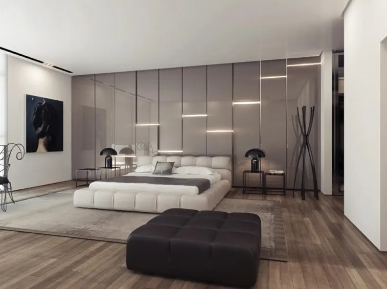 Parete in pvc moderna
