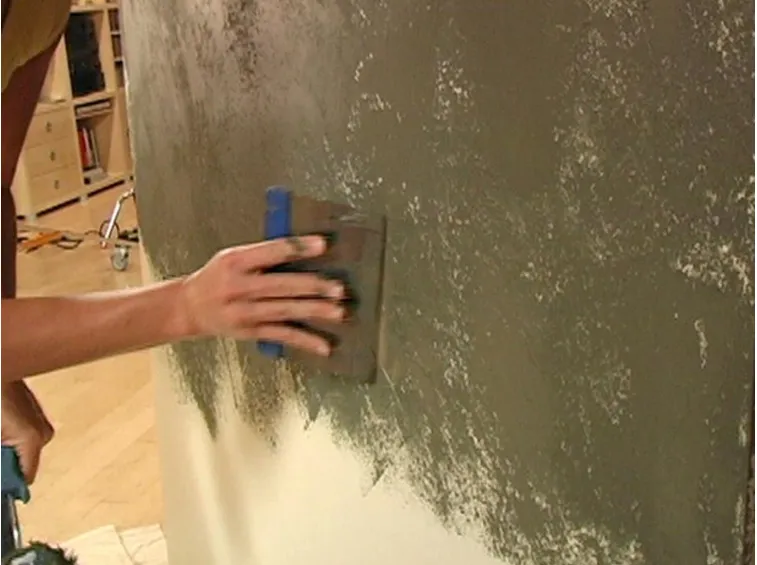 applicazione stucco