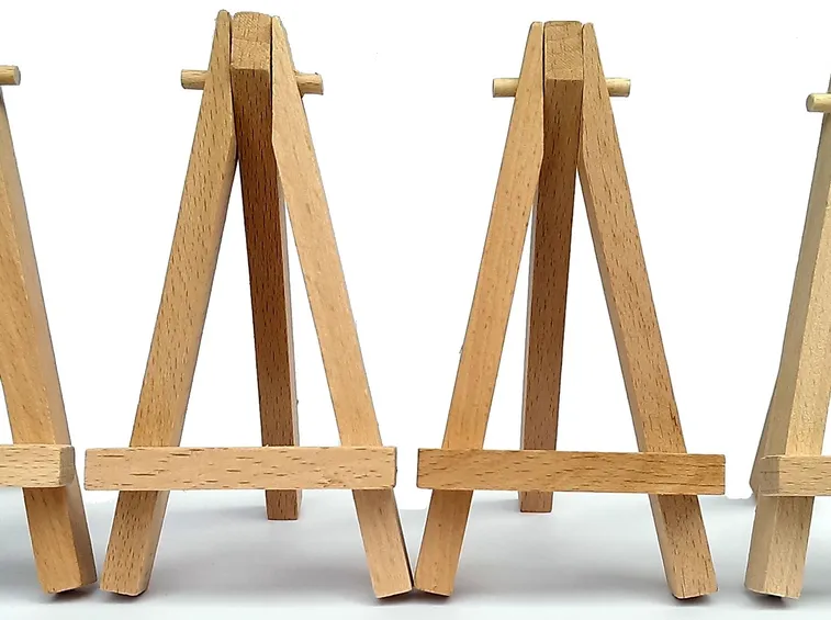 Set di cavalletti in legno