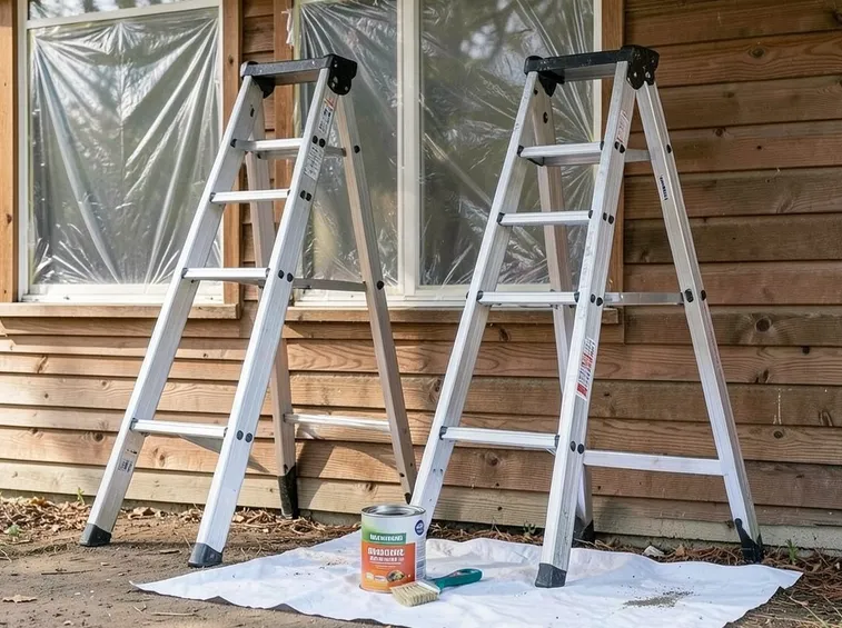 verniciare l'esterno della casa