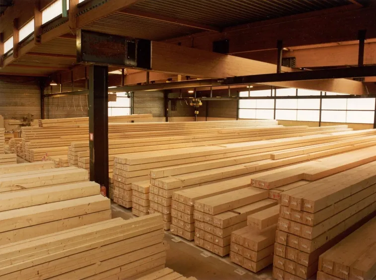 travi in legno lamellare