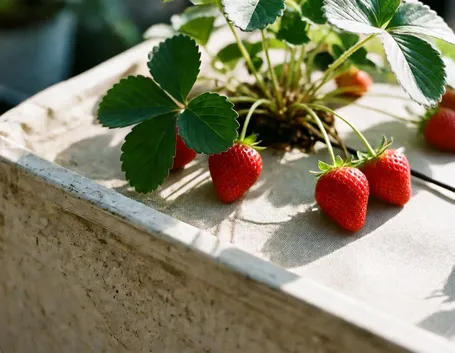 piantare le fragole